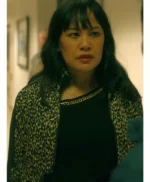 Martha Millan The Cleaning Lady S04 Leopard Print Jacket