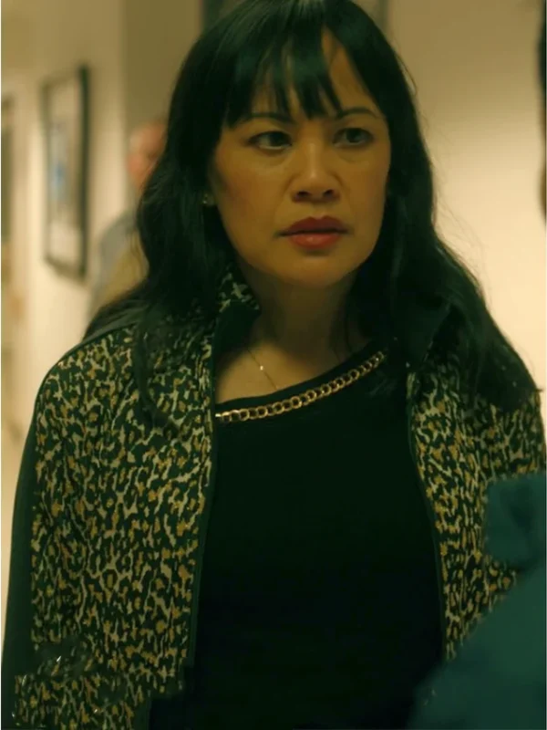 Martha Millan The Cleaning Lady S04 Leopard Print Jacket