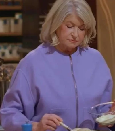Martha Stewart Yes, Chef! Purple Jacket