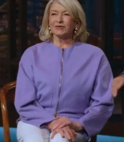 Martha Stewart Yes, Chef! Purple Jacket