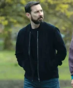 Martin Compston Fear S01 Black Jacket
