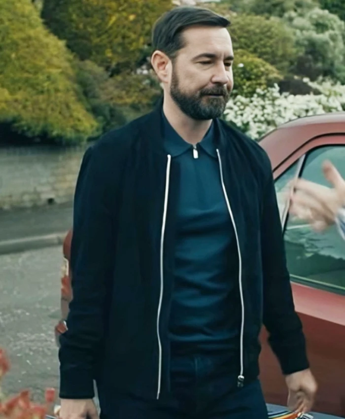 Martin Compston Fear S01 Black Jacket Martin Compston Fear S01 Black Jacket