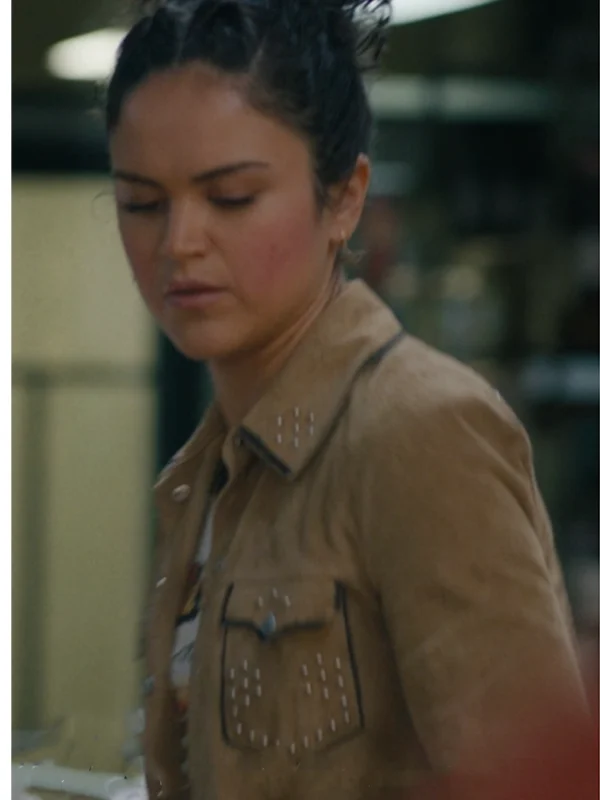 Martina Castro Ballard S01 Suede Trucker Jacket