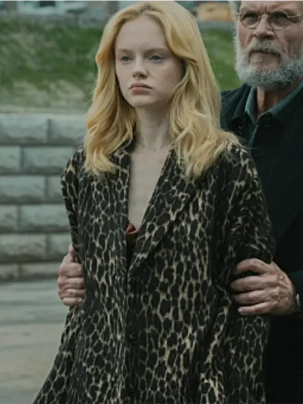 Mayor of Kingstown Season 03 Iris Leopard Print Coat