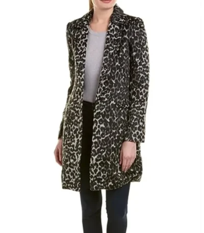 Mayor of Kingstown Season 03 Iris Leopard Print Coat