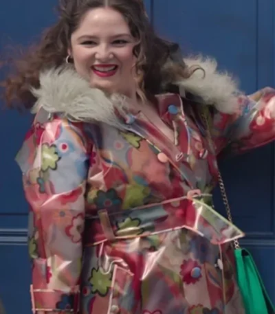 Megan Stalter Too Much Floral Trench Coat