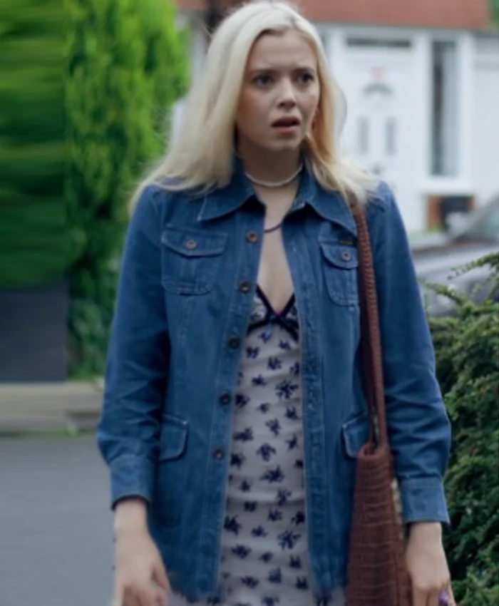 Megan Trower The Feud S01 Denim Jacket Megan Trower The Feud S01 Denim Jacket