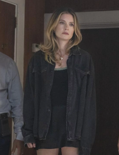 Meghann Fahy Sirens Black Jacket Meghann Fahy Sirens Black Jacket