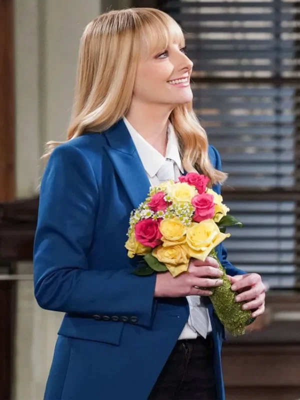 Melissa Rauch Night Court S03 Blue Blazer