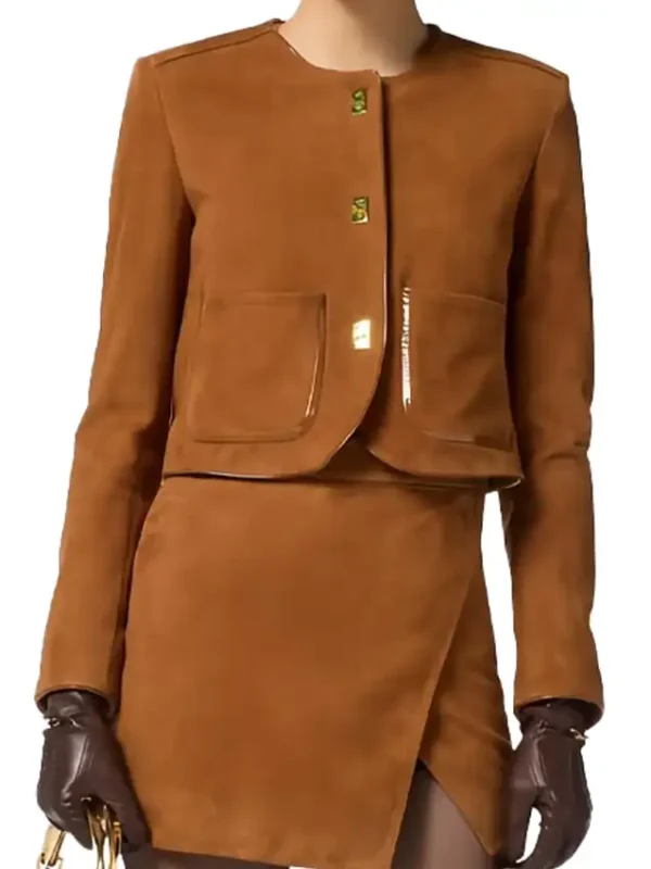 Meredith Marks Brown Suede Jacket