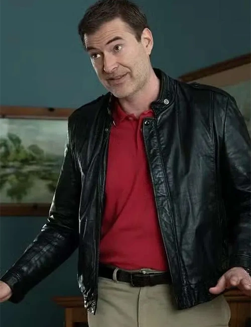 Michael Barnett Good American Family Leather Jacket Michael Barnett Good American Family Leather Jacket