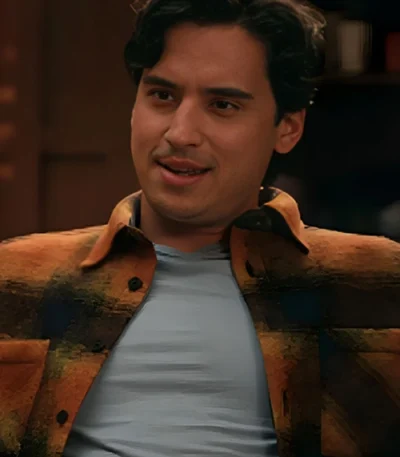 Michael Hsu Rosen The Sex Lives of College Girls S03 Plaid Jacket