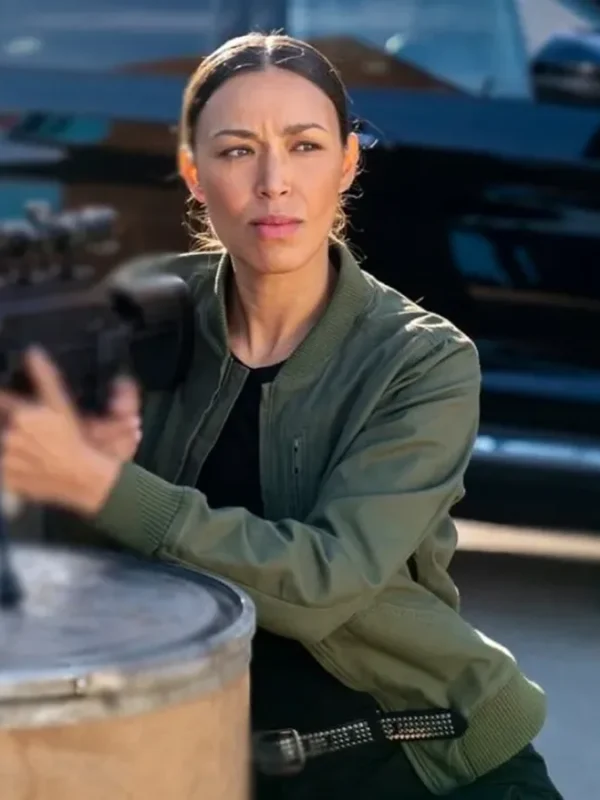 Michelle Chambers The Equalizer S04 Bomber Jacket