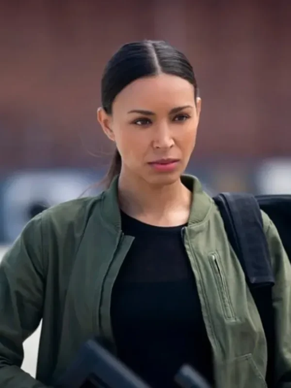 Michelle Chambers The Equalizer S04 Bomber Jacket