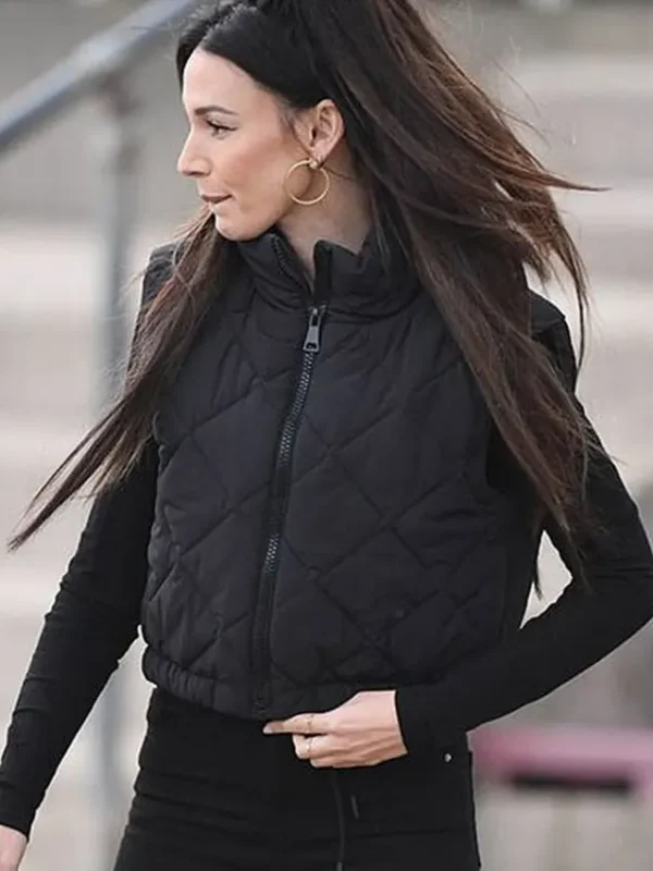 Michelle Keegan Brassic Black Vest