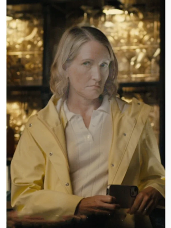Michelle Nolden Hell Motel S01 Rain Coat