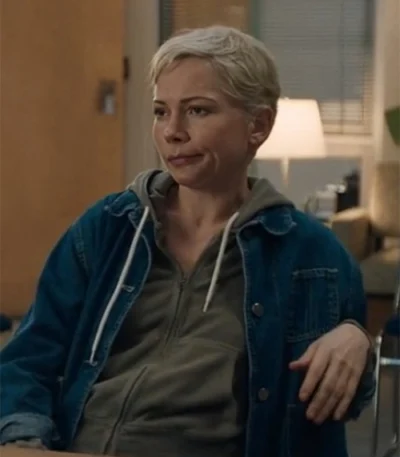 Michelle Williams Dying For Sex Blue Denim Jacket