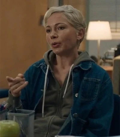 Michelle Williams Dying For Sex Blue Denim Jacket