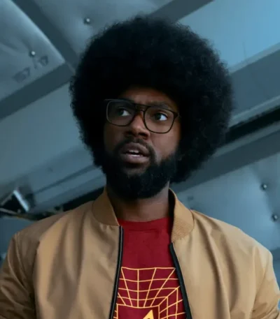 Milan Carter FUBAR S02 Brown Bomber Jacket