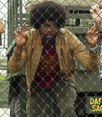 Milan Carter FUBAR S02 Brown Bomber Jacket