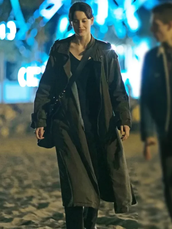 Milena Smit The Snow Girl S02 Green Coat