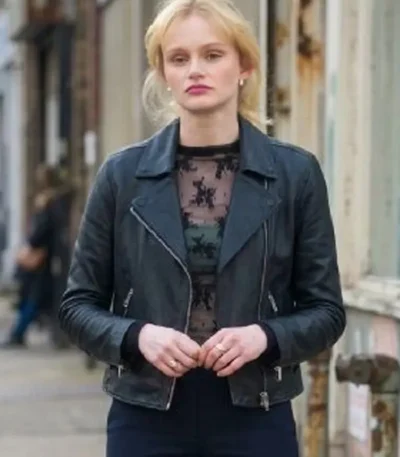 Mint 2026 Shannon Black Leather Jacket