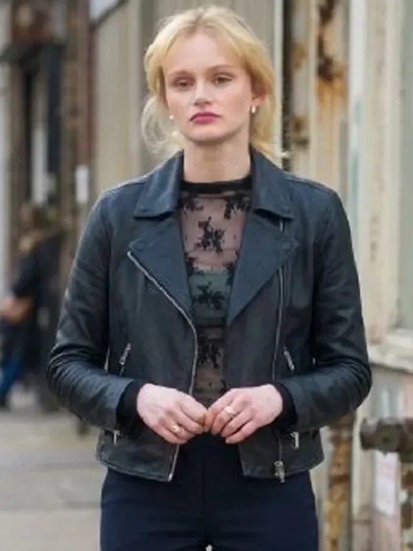 Mint 2026 Shannon Black Leather Jacket