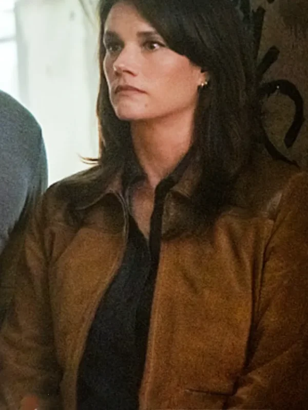 Missy Peregrym FBI S07 Suede Jacket