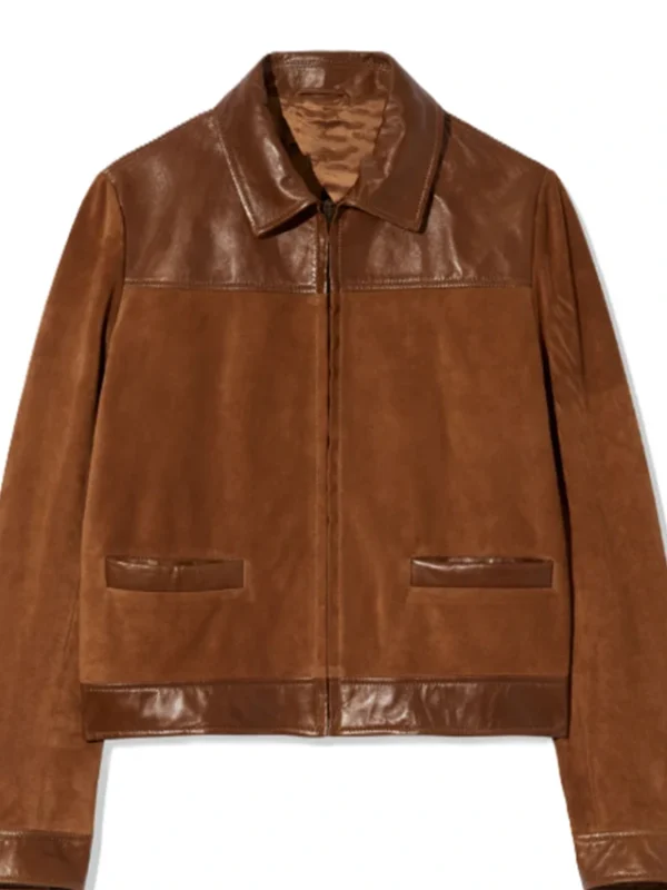 Missy Peregrym FBI S07 Suede Jacket