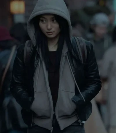 Mitsuki Yamato Invasion S03 Black Leather Jacket