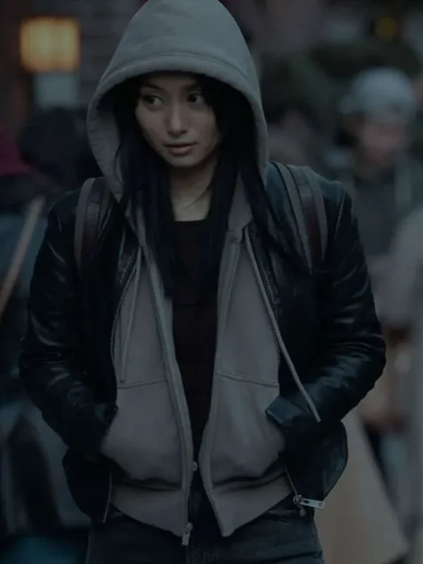 Mitsuki Yamato Invasion S03 Black Leather Jacket