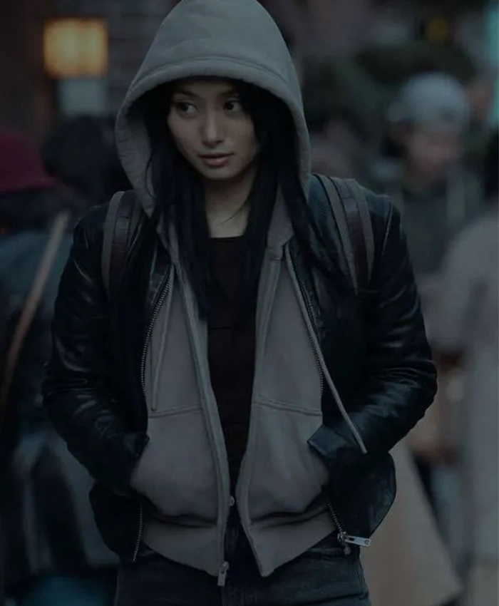 Mitsuki Yamato Invasion S03 Black Leather Jacket Mitsuki Yamato Invasion S03 Black Leather Jacket