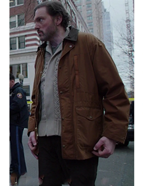 Monroe Grimm S04 Brown Cotton Jacket Monroe Grimm S04 Brown Cotton Jacket