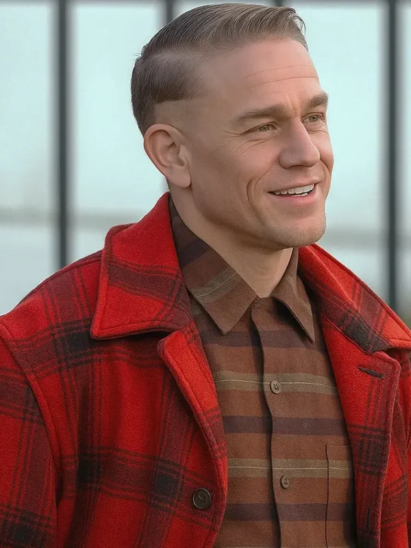 Monster Charlie Hunnam Red Jacket