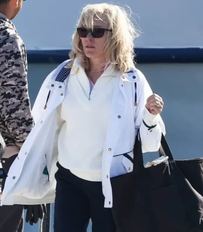 Monsters S02 Kitty Menendez White Jacket