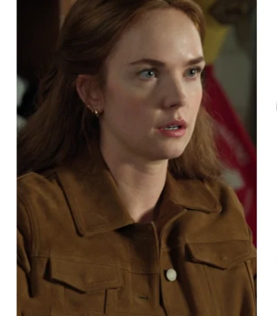 Morgan Kohan Sullivans Crossing S03 Brown Suede Jacket