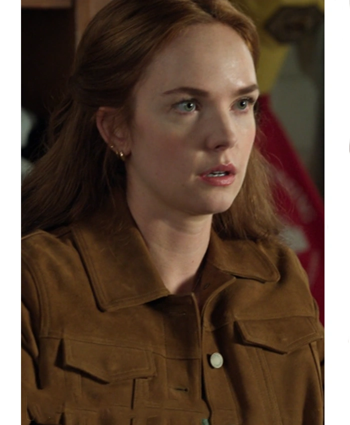 Morgan Kohan Sullivans Crossing S03 Brown Suede Jacket Morgan Kohan Sullivans Crossing S03 Brown Suede Jacket