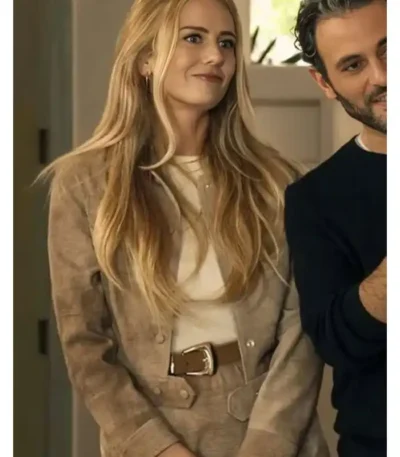 Morgan Nobody Wants This S02 Suede Jacket