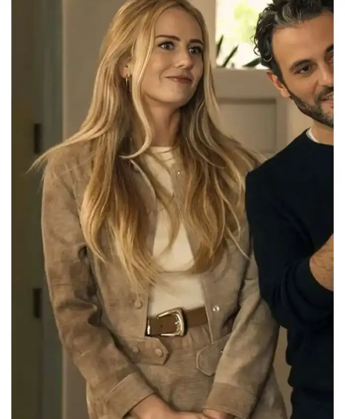 Morgan Nobody Wants This S02 Suede Jacket Morgan Nobody Wants This S02 Suede Jacket