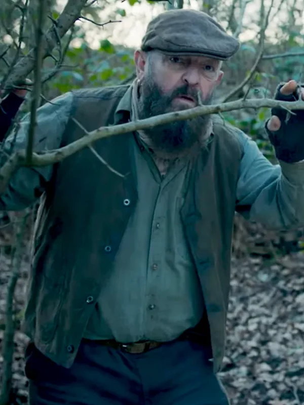 Morgan Philpott Murder Before Evensong S01 Green Vest