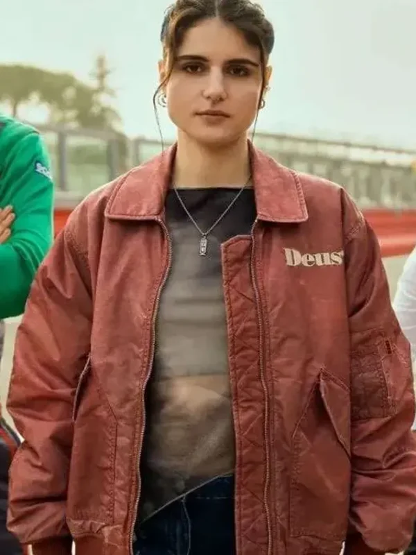 Motorvalley Blu Venturi Bomber Jacket