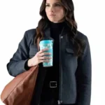 NCIS S23 Jessica Knight Grey Wool Jacket