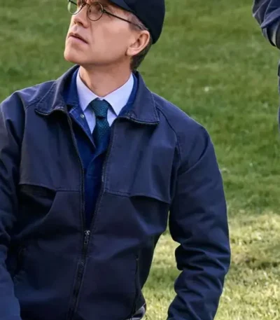 NCIS S23 Jimmy Palmer Blue Cotton Jacket