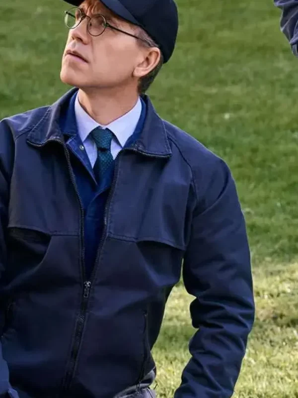 NCIS S23 Jimmy Palmer Blue Cotton Jacket