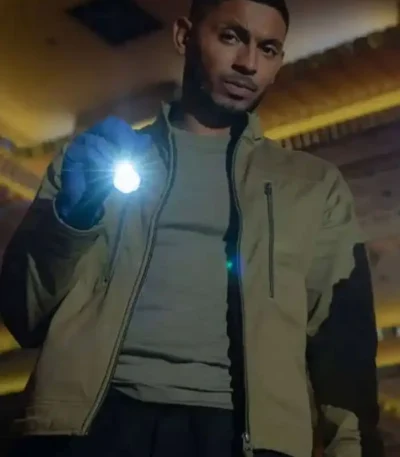NCIS Sydney DeShawn Jackson Green Jacket