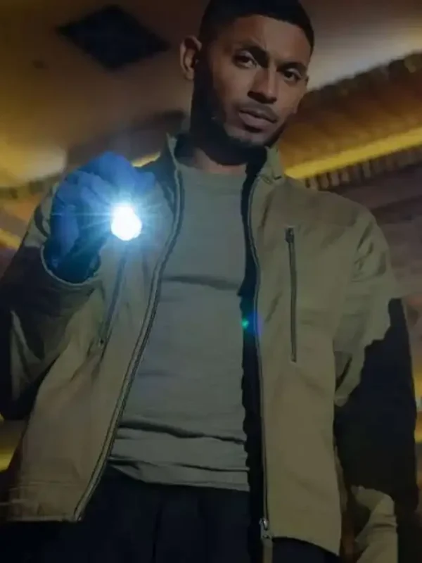 NCIS Sydney DeShawn Jackson Green Jacket