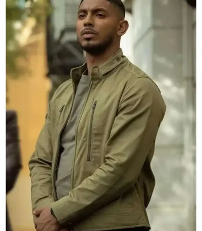 NCIS Sydney DeShawn Jackson Green Jacket