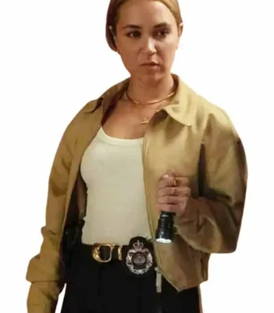 NCIS: Sydney Evie Cooper Beige Jacket