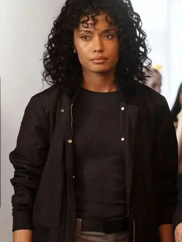 NCIS Sydney Michelle Mackey Black Jacket