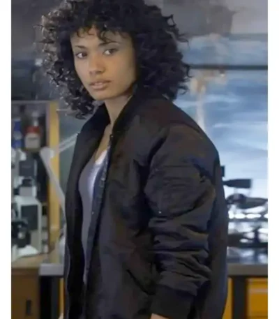 NCIS Sydney Michelle Mackey Black Jacket